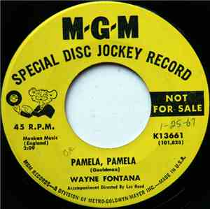 Wayne Fontana - Pamela, Pamela / Something Keeps Calling Me Back