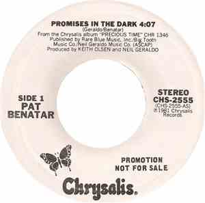 Pat Benatar - Promises In The Dark