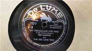 Ted Martin And The Air Lane Trio - My Dreamland For Two / The Blond Sailor