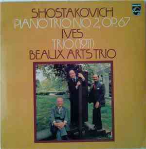 Dmitri Shostakovich, Charles Ives, Beaux Arts Trio - Shostakovich Piano Tri ...