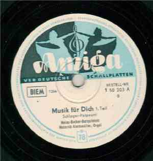 Heinz - Becker - Barquintett, Heinrich Riethmüller - Musik Für Dich