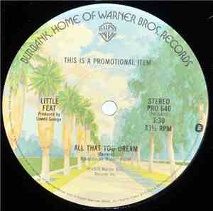 Little Feat - All That You Dream