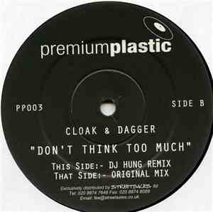 Cloak & Dagger - Don't Think Too Much