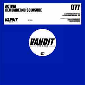 Activa  - Remember / Disclosure