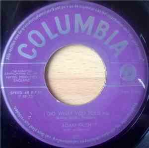 Adam Faith - I Did What You Told Me