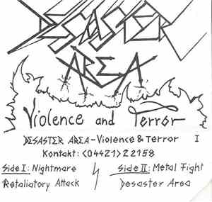 Desaster Area  - Violence And Terror