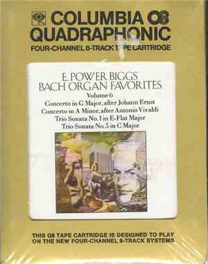 E. Power Biggs, Bach - Bach Organ Favorites, Volume 6