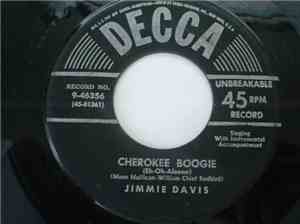 Jimmie Davis - Cherokee Boogie (Eh-Oh-Aleena)