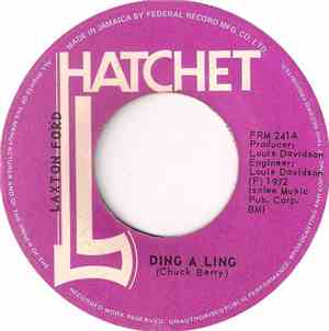 Laxton Ford / The Now Generation - Ding A Ling / 