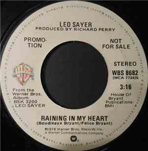 Leo Sayer - Raining In My Heart