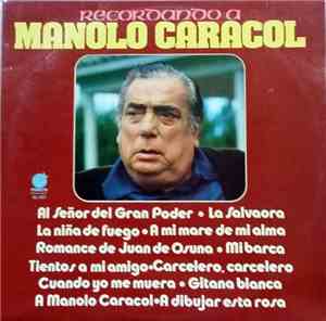 Various - Recordando A Manolo Caracol