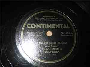 Sula's Musette Orchestra - Honeybunch Polka / Wolf's Polka