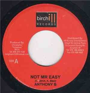 Anthony B / Floyd West - Not Mr Easy / Keep Trying