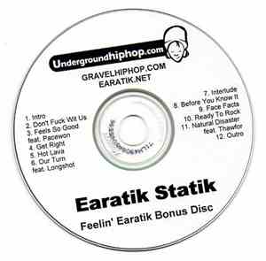 Earatik Statik - Feelin' Earatik Bonus Disc