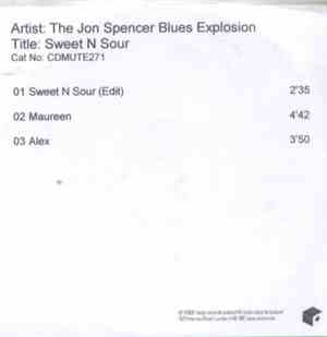 The Jon Spencer Blues Explosion - Sweet N Sour