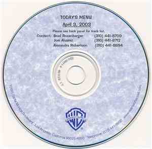 Various - Today's Menu (April 3, 2003)