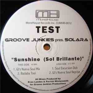 Groove Junkies presents Solara - Sunshine (Sol Brillante)