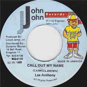 Lee Anthony  - Call Out My Name