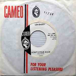 Len Barry - Don't Come Back