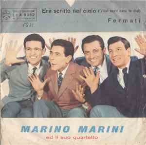 Marino Marini Ed Il Suo Quartetto - Era Scritto Nel Cielo (C'est Écrit Dans ...