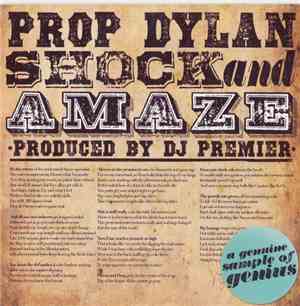 Prop Dylan - Shock And Amaze