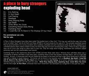 A Place To Bury Strangers - Exploding Head