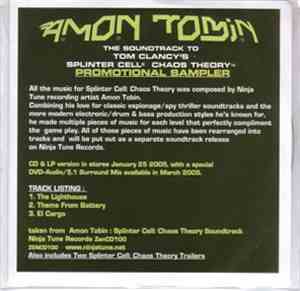 Amon Tobin - Chaos Theory - The Soundtrack To Tom Clancy's Splinter Cell