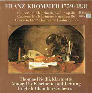 Franz Krommer - Thomas Friedli, Antony Pay, English Chamber Orchestra - Con ...