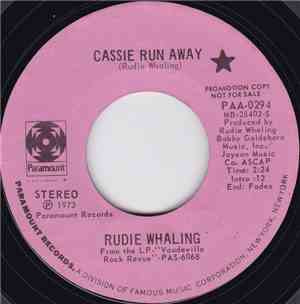 Rudie Whaling - Cassie Run Away / I'm Surprised It Didn't Rain Today