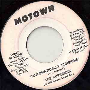 The Supremes - Automatically Sunshine