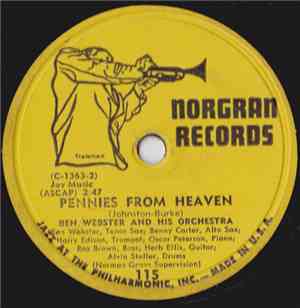 Ben Webster And His Orchestra - Pennies From Heaven / Tenderly