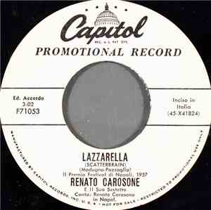 Renato Carosone E Il Suo Sestetto - Lazzarella = Scatterbrain