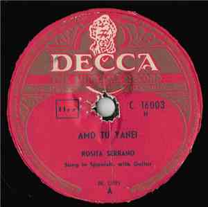 Rosita Serrano - Amo Tu Yanei / La Paloma
