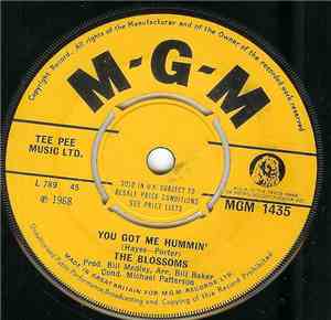 The Blossoms - Tweedlee Dee / You Got Me Hummin'