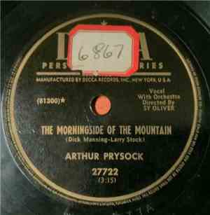 Arthur Prysock - The Morningside Of The Mountain / Blue Velvet