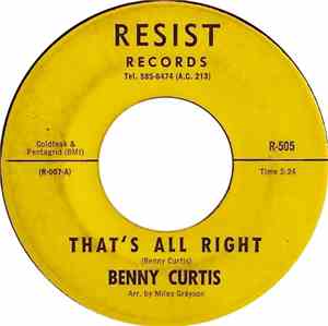 Benny Curtis - That's All Right
