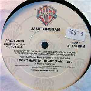 James Ingram - I Don't Have The Heart