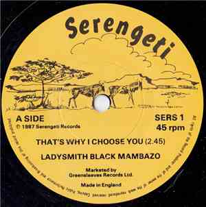 Ladysmith Black Mambazo - That's Why I Choose You