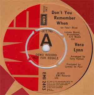 Vera Lynn - Don't You Remember When
