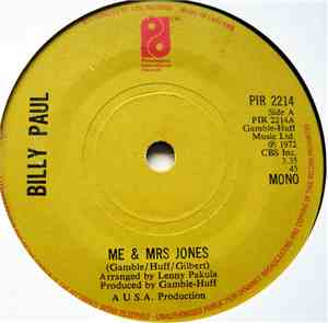 Billy Paul - Me And Mrs Jones