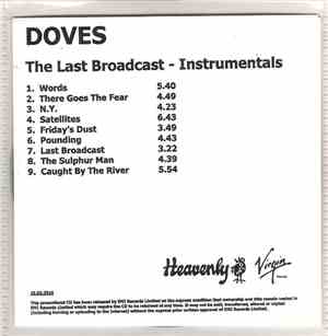 Doves - The Last Broadcast - Instrumentals