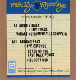 Aboriginals - Special Brew - Heavy Loungin' EP Pt. 2