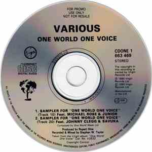 Various - One World One Voice