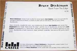 Bruce Dickinson - Back From The Edge