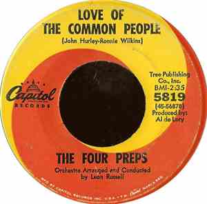 The Four Preps - Love Of The Common People