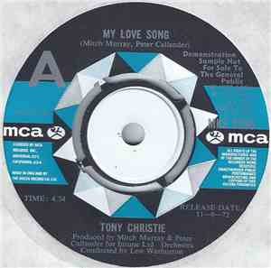 Tony Christie - My Love Song