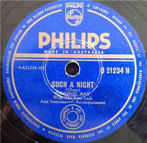 Johnnie Ray - Such A Night / Destiny