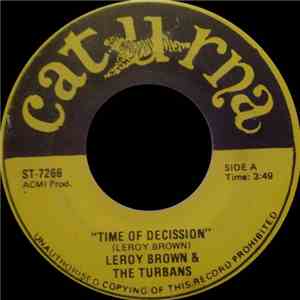 Leroy Brown & The Turbans - Time Of Decission