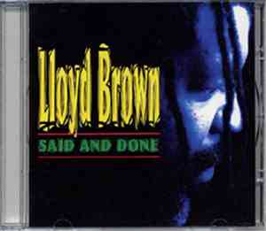 Lloyd Brown - Said And Done