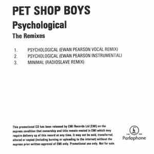 Pet Shop Boys - Psychological (The Remixes)